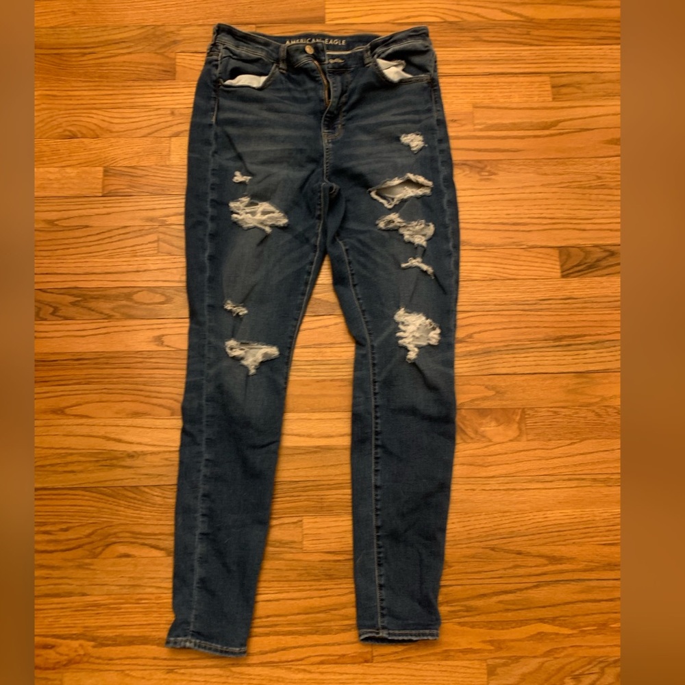 Womens Size 14 X-Long American Eagle Jeans